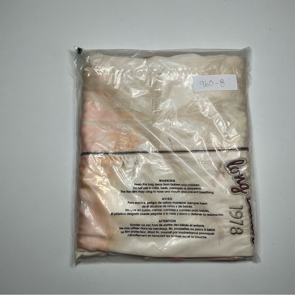 ZARA Womens M Long Beach California 1978 Jacket Full Zip Palm Trees Ombre Pocket - Picture 8 of 8